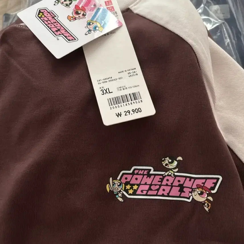 [BUNJANG] Uniqlo Powerpuff Girls Short Sleeve T-Shirt - Bubble, Buttercup, Blossom (3XL) / 새상품 유니클로 파워퍼프걸 반팔 티셔츠 품절템 버블 버터컵 블라썸