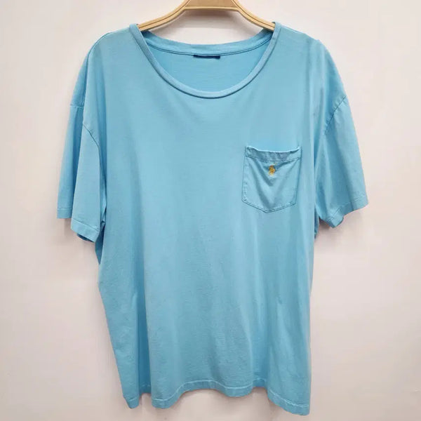 [BUNJANG] Polo Ralph Lauren Women's T-Shirt Sky Blue XL (105) / 폴로 여성 티셔츠 105사이즈
