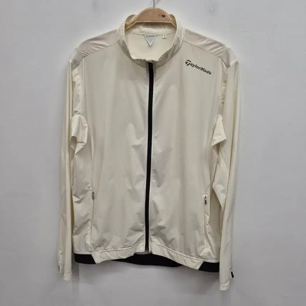 [BUNJANG] TaylorMade Golf Men's Zip-Up Jacket Ivory Size M (95) / 테일러메이드 골프 집업 95사이즈