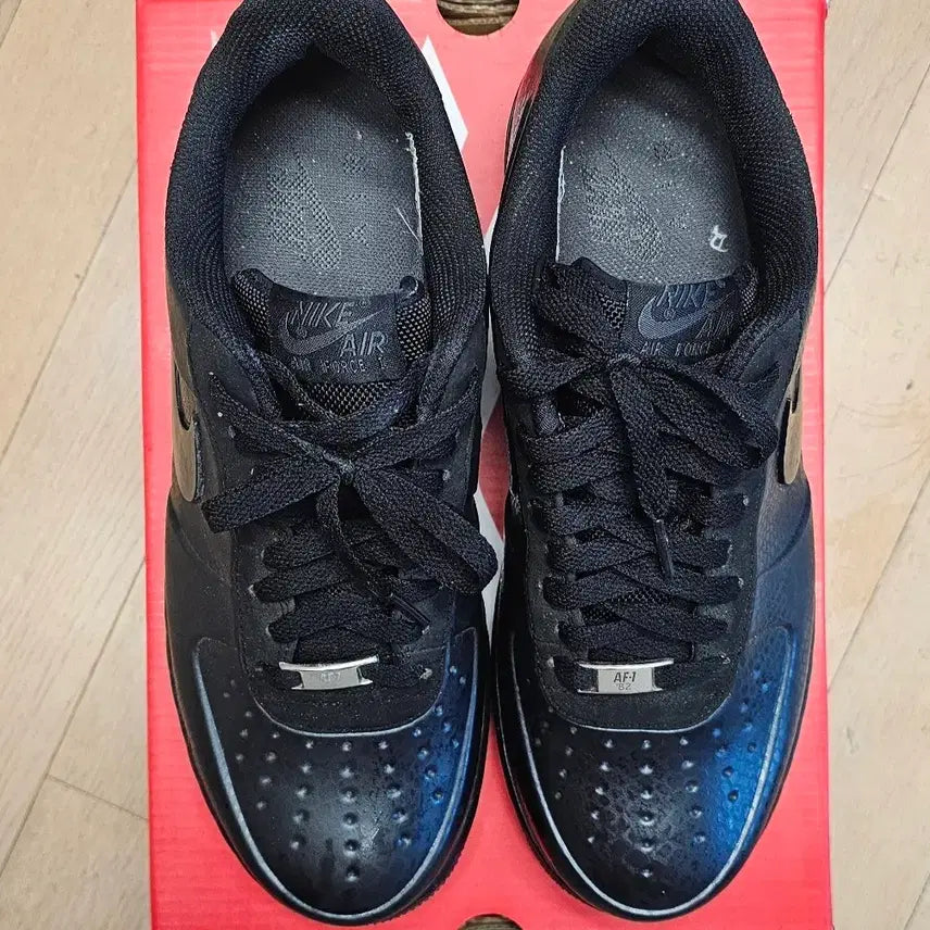 [BUNJANG] Nike Air Force 1 Foamposite All Black Sneakers (270mm) / 나이키 에어포스1 폼포짓 올블랙 270 / 실착 적음