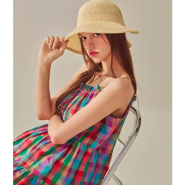 [BUNJANG] Bikini Vender Bonnet Hat Bucket Hat / 비키니밴더 보넷햇 버킷햇 모자(새상품)