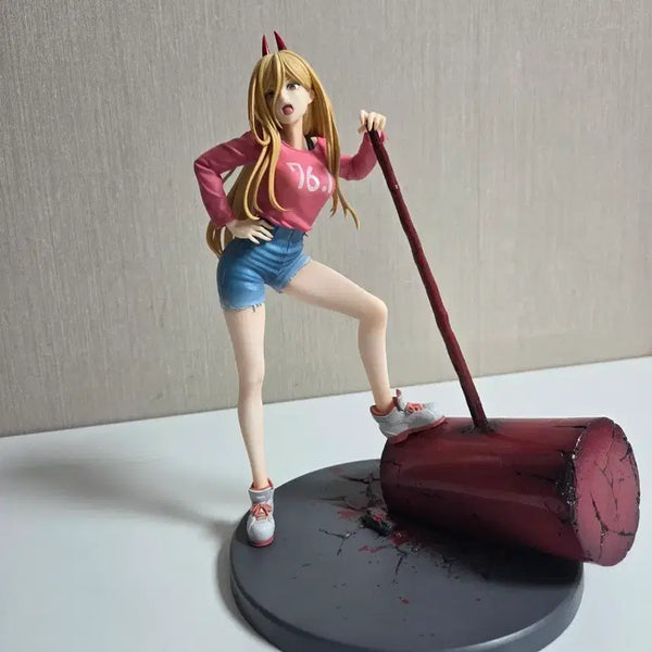 [BUNJANG] Chainsaw Man Makima Figure / 체인소맨 아마쿠니 파워 피규어(박스 O)