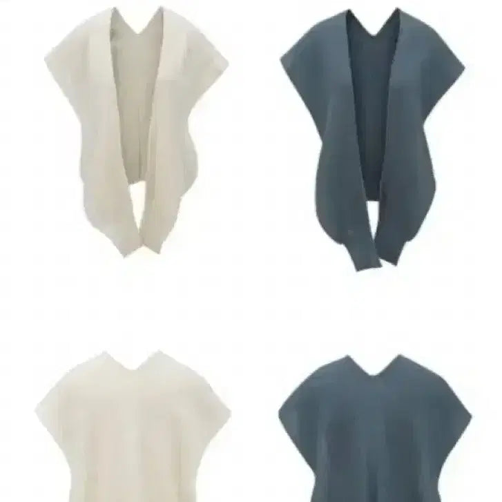 [BUNJANG] LE917 Cotton Blend Scarf Blue / 르917 코튼 블렌드 머플러 블루