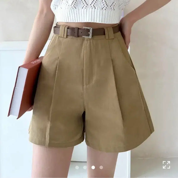 [BUNJANG] Beige Shorts (New) / 반바지 베이지 새상품