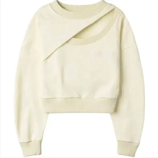 [BUNJANG] Alexander McQueen Cropped Sweatshirt / 알렉산더맥퀸 크롭 맨투맨