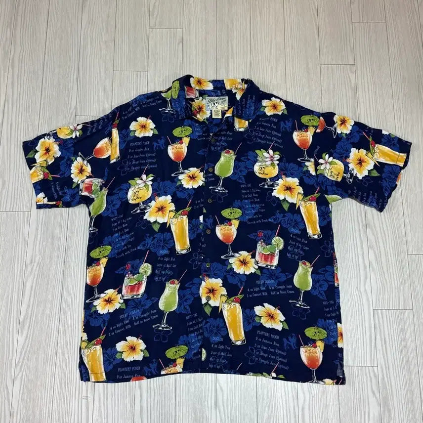 [BUNJANG] Overfit Hawaiian Shirt L / 오버핏 하와이안 셔츠 L 105느낌 상태a
