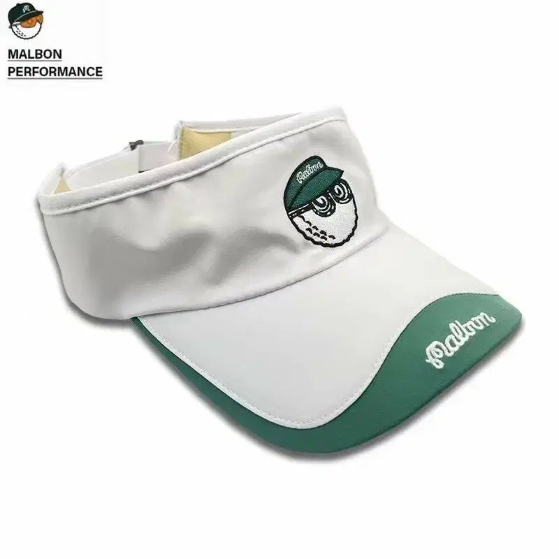 [BUNJANG] Unisex Golf Sun Cap with M Embroidery / 골프 썬캡 남녀공용 모자
