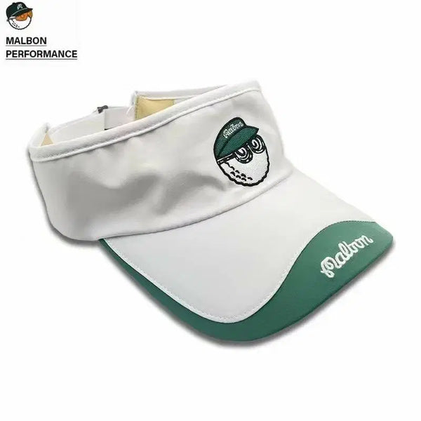 [BUNJANG] Unisex Golf Sun Cap with M Embroidery / 골프 썬캡 남녀공용 모자