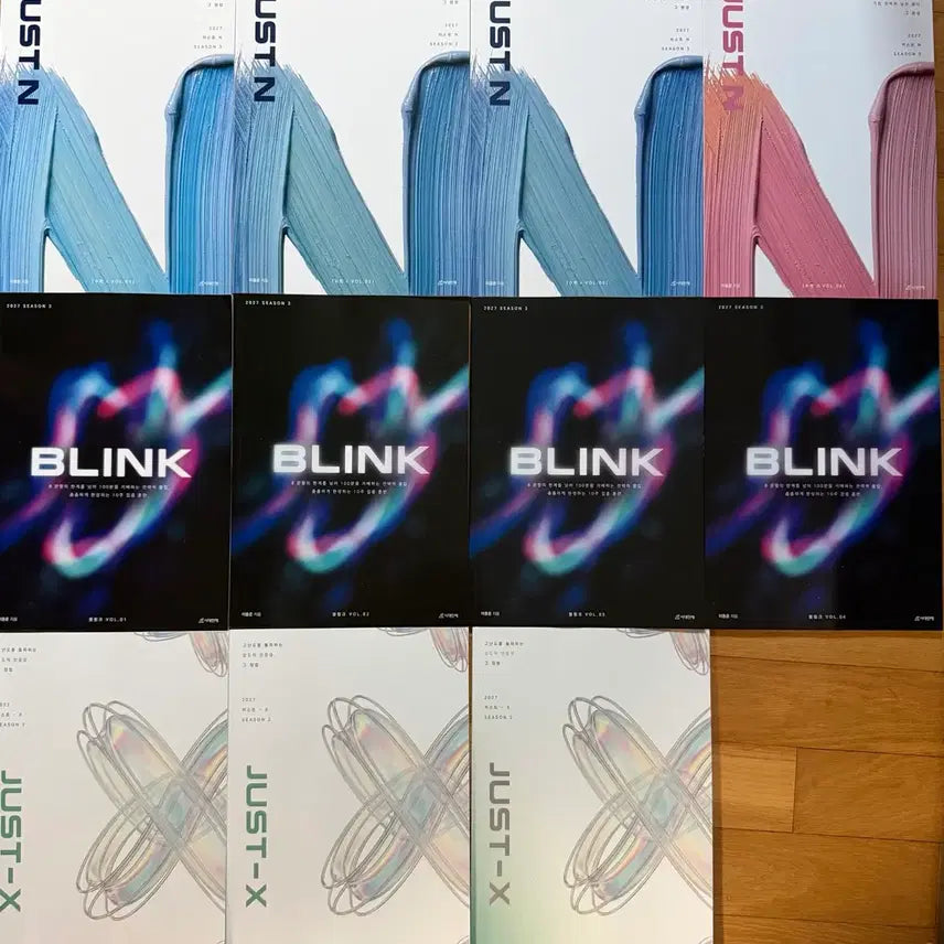 [BUNJANG] Lee Dong-joon Just N, Just X, Blink Series Book Set / 이동준 저스트 N, 저스트 X, 블링크 - 장기거래도 가능