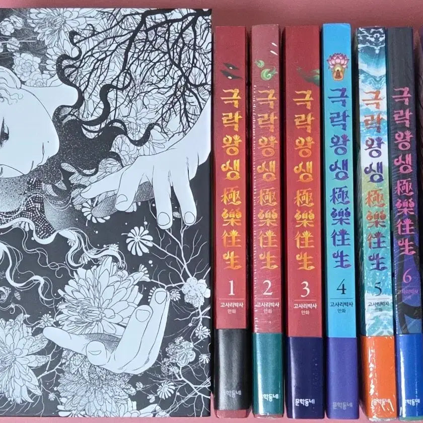 [BUNJANG] Gukrak Wangsaeng Box Set (First Edition, Autographed) Vol. 1-7, 9 & Jeongnyeon-i Vol. 1-6, 9-10 with Goods / (초판, 친필사인)극락왕생 박스판 1-7+9+정년이 1-6+9-10