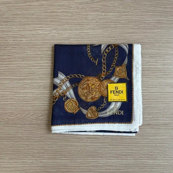 [BUNJANG] Fendi Silk Scarf / 펜디 손수건