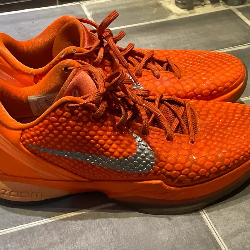 [BUNJANG] Nike Kobe 6 Orange Size 280 / 코비6 280