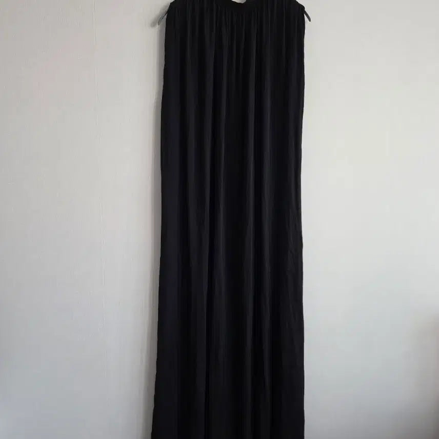[BUNJANG] Nymph Black Sleeveless Long Dress / 님프블랙 민소매 롱 원피스