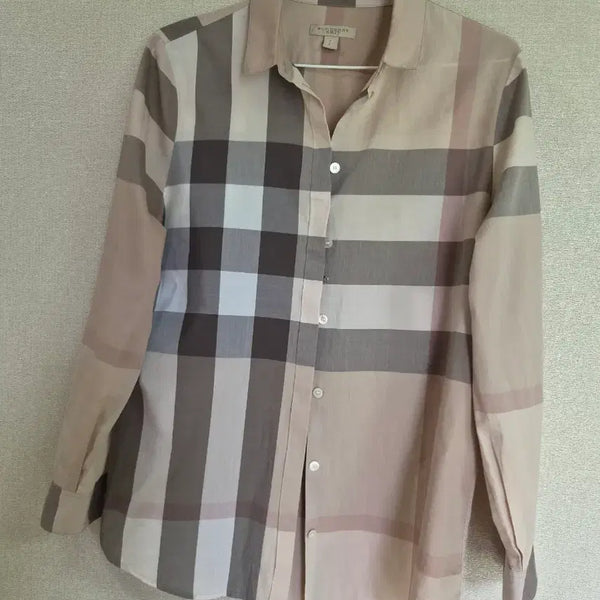 [BUNJANG] Burberry Check Shirt / 버버리 체크 셔츠