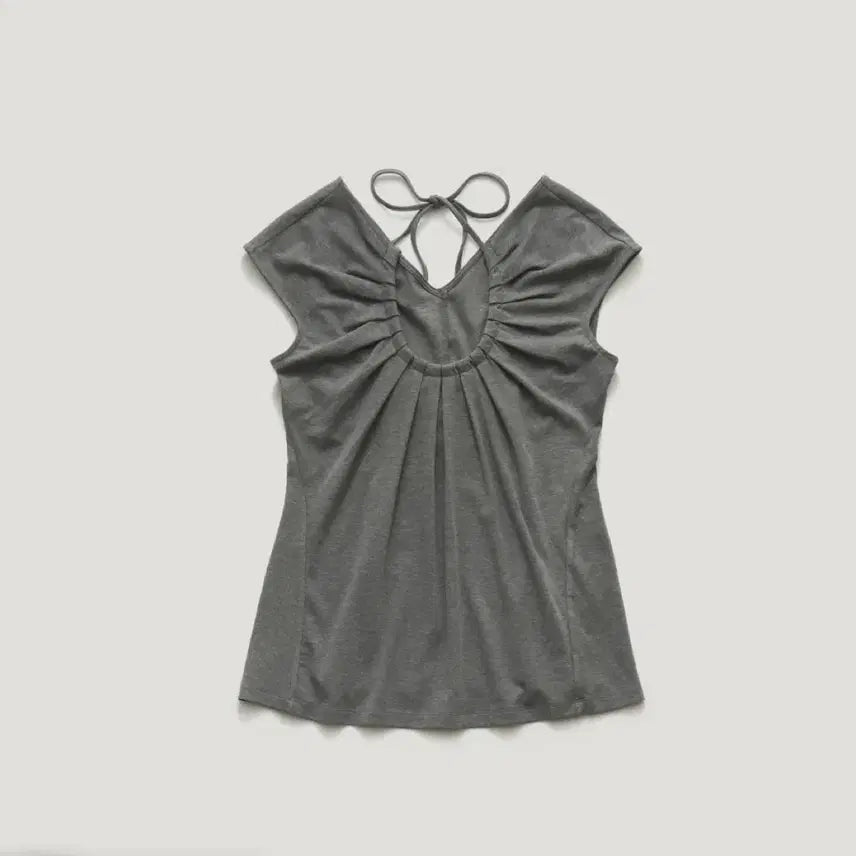 [BUNJANG] Parvenue BREEZE HALTER SHIRRING BLOUSE / 파르벵 BREEZE HALTER SHIRRING BLOUSE