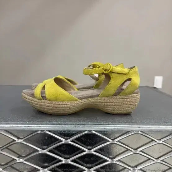 [BUNJANG] Camper Espadrille Sandals Yellow Size 36 / 캠퍼 에스파드류 샌들 36 (gr-34 80)