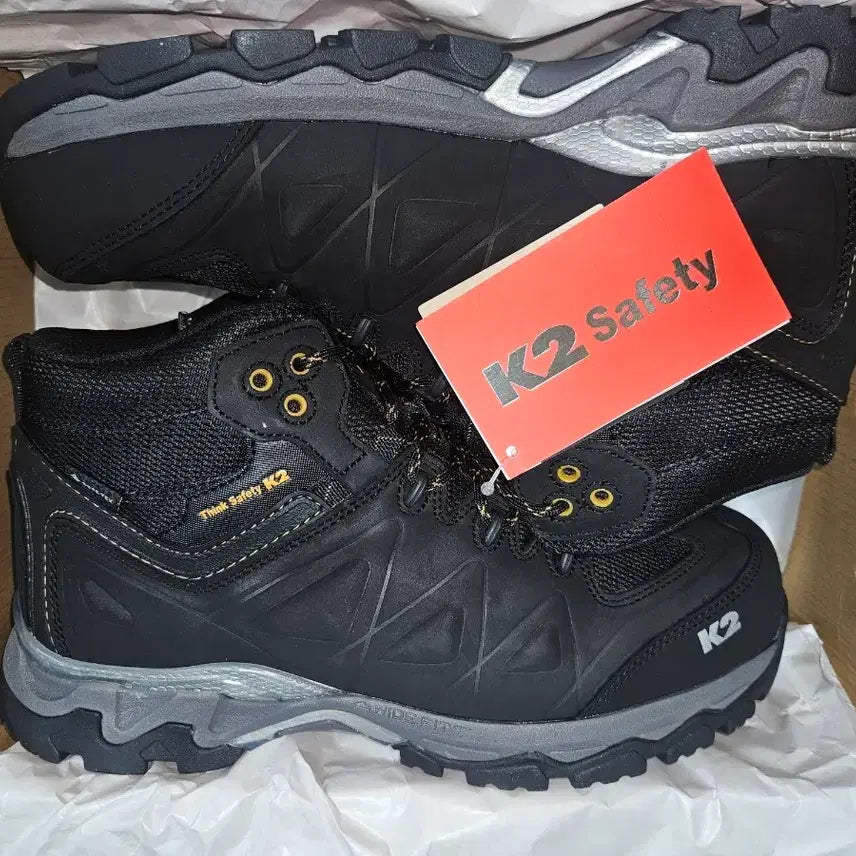 [BUNJANG] K2 Safety Walker Insulated Work Boots (5-inch) - Black / K2 세이프티 워커 안전화 (절연화5")블랙