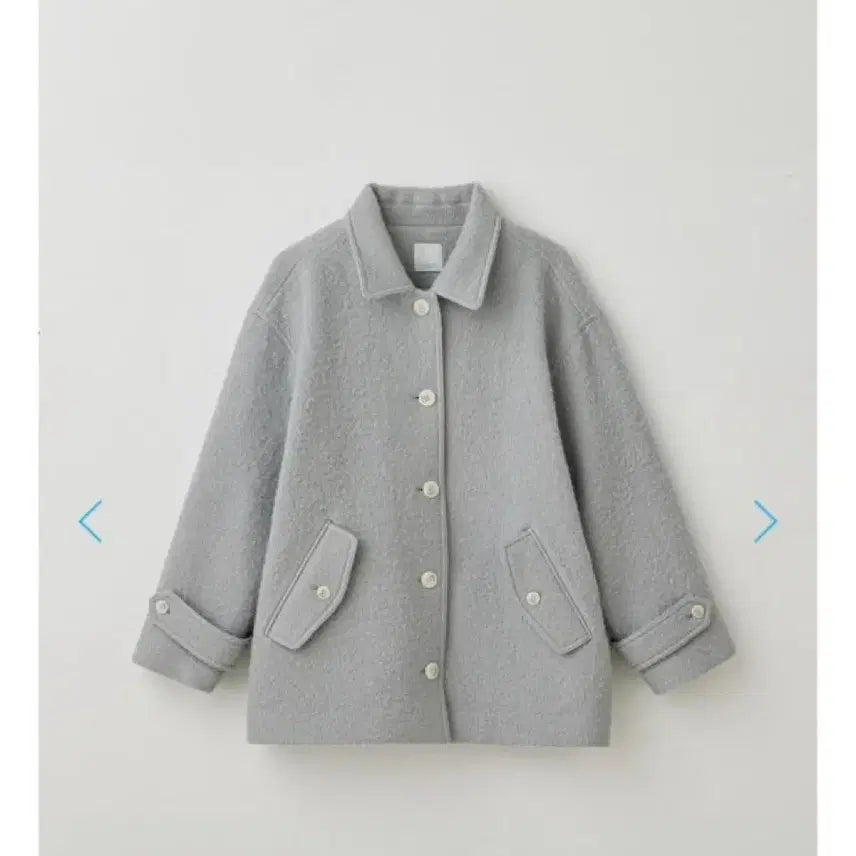 [BUNJANG] Thanat Boucle Half Coat / 타낫 부클 하프 코트