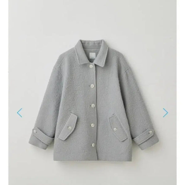 [BUNJANG] Thanat Boucle Half Coat / 타낫 부클 하프 코트