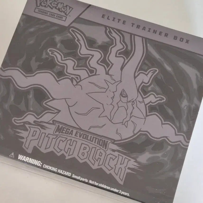 [BUNJANG] Pokemon TCG Mega Evolution Pitch Black Elite Trainer Box Factory Sealed / 포켓몬 TCG 메가 에볼루션 피치 블랙 엘리트 트레이너 박스Pokemon Mega Evolution Pitch Black Elite Trainer Box Factory Seal