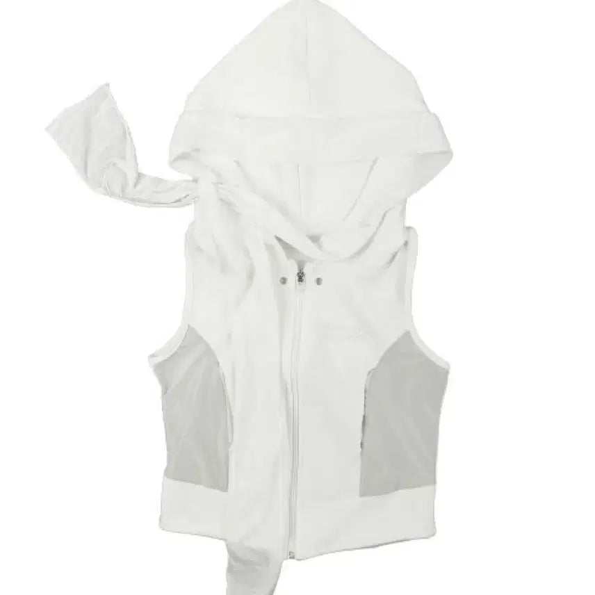 [BUNJANG] OHOS Muffler Boxer Hoodie Zip-up Off White / 오호스 머플러 복서 후드집업 Muffler Boxer Hoodie Zip-up / Off White
