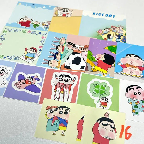 [BUNJANG] Crayon Shin-chan "Finished Goods" Sticker Pack / 애니 마감용 인스 인믹 - 짱구는못말려 짱구 (1)