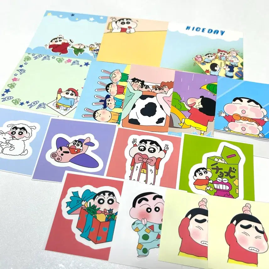 [BUNJANG] Crayon Shin-chan Sticker Pack / 애니 마감용 인스 인믹 - 짱구는못말려 짱구 (2)