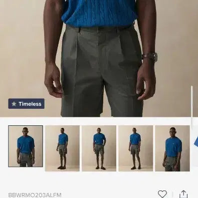 [BUNJANG] Brooks Brothers Cotton Cable Knit Crewneck Short Sleeve Sweater Blue L / [105]브룩스브라더스 코튼 케이블 크루넥 꽈배기 반팔 스웨터 블루 L