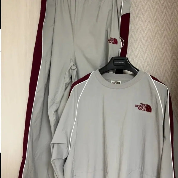 [BUNJANG] The North Face Brio Crewneck & Pants Set / 노스페이스 브리오 크루넥&팬츠 셋업 셋트 세트
