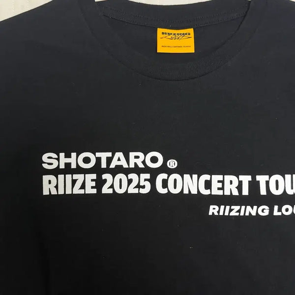 [BUNJANG] RIIZE Shotaro 2025 Rising Road T-shirt / 라이즈 쇼타로 2025 라이징라우드 반팔
