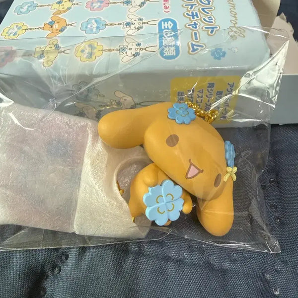 [BUNJANG] Cinnamoroll Clover Secret Keyring Mocha / 시나모롤 클로버 시크릿키링 모카
