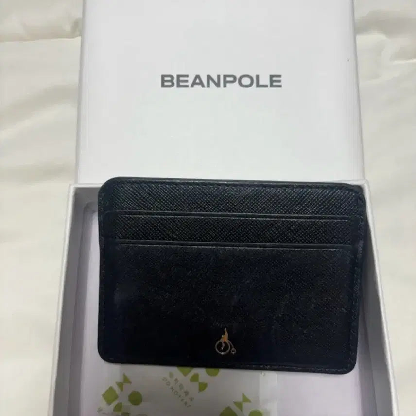 [BUNJANG] Beanpole Black Card Holder / 빈폴 카드지갑 블랙