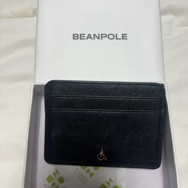 [BUNJANG] Beanpole Black Card Holder / 빈폴 카드지갑 블랙