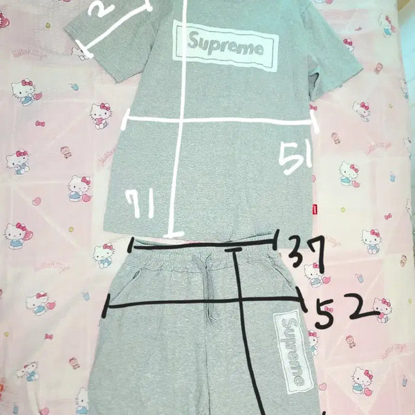 [BUNJANG] Supreme Summer Tracksuit Set XXL / 슈프림 여름 츄리닝 운동복 XXL 2XL 세트 트레이닝복