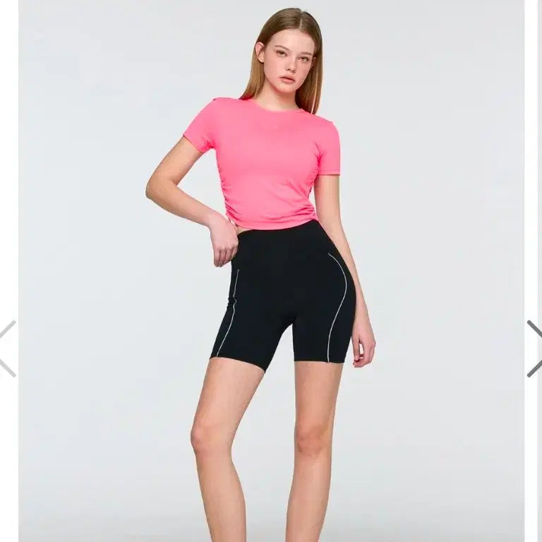 [BUNJANG] Xexymix RX Comfort Fine Reflective Piping Leggings 3.5 Inch Black S / (새상품)젝시믹스 RX 컴포트파인 리플렉티브 파이핑 레깅스 3.5부 S