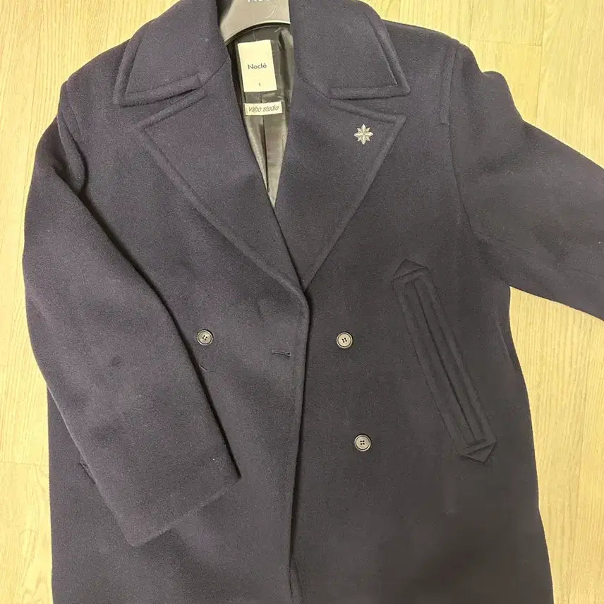 [BUNJANG] Noccle x Barhò Studio Navy Peacoat (Size 1) / [1사이즈/택제거 새제품] 노클 X 바호스튜디오 네이비 피코트