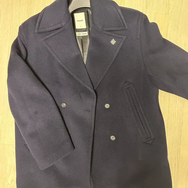 [BUNJANG] Noccle x Barhò Studio Navy Peacoat (Size 1) / [1사이즈/택제거 새제품] 노클 X 바호스튜디오 네이비 피코트