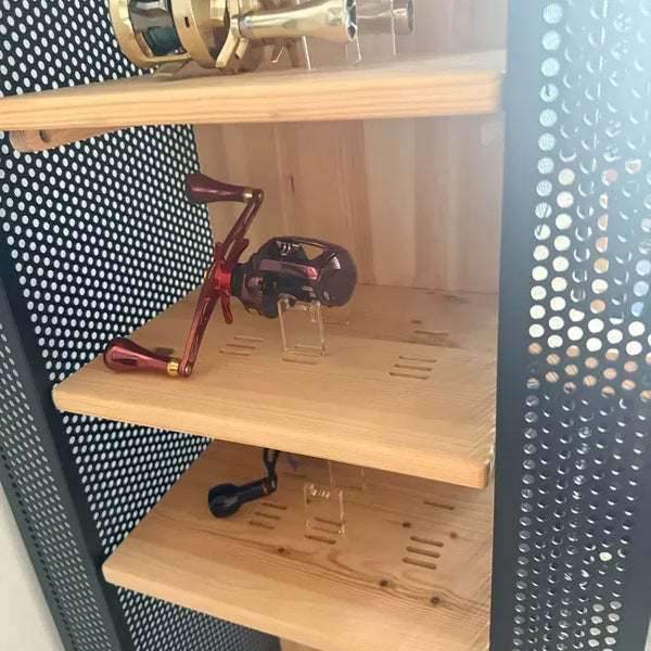 [BUNJANG] Gamiz Haepumjang Wooden Rod Storage Case / 가미즈해품장 로드보관함 낚시용품 정리함