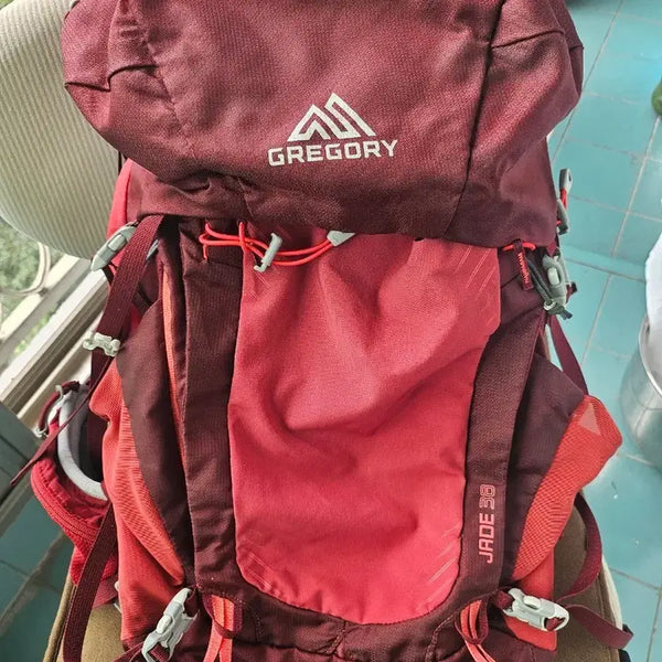 [BUNJANG] Gregory Jade 38 Hiking Backpack Red / 그레고리 제이드 38 등산 배낭 붉은색