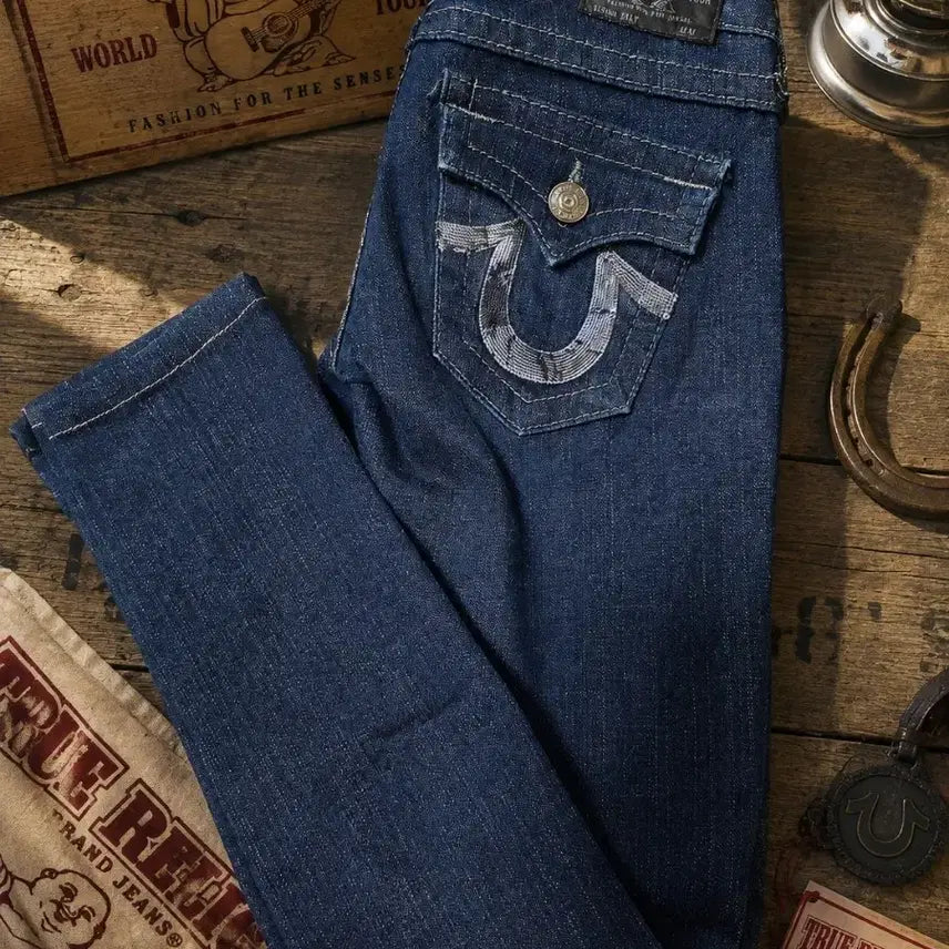 [BUNJANG] True Religion Billy USA Jeans Size 24 / 트루릴리젼 청바지 24  BILLY USA