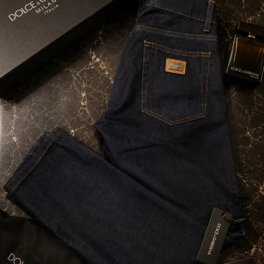 [BUNJANG] Dolce & Gabbana Dark Navy Denim Pants / 돌체앤가바나 데님 팬츠 다크 네이비