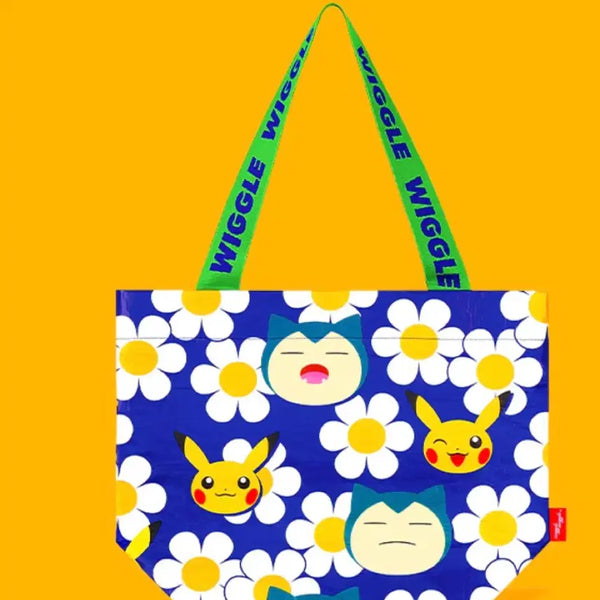 [BUNJANG] Wiggle Wiggle Pokemon Collaboration Reusable Shopper Bag / 위글위글 포켓몬 콜라보 리유저블 쇼퍼백 (새상품)