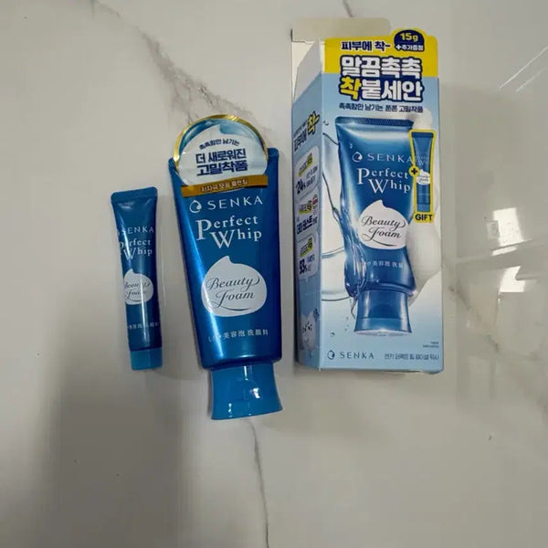 [BUNJANG] Senka Perfect Whip Cleanser (Unused Gift Included) / 센카 퍼펙트 휩 (증정품 미사용)