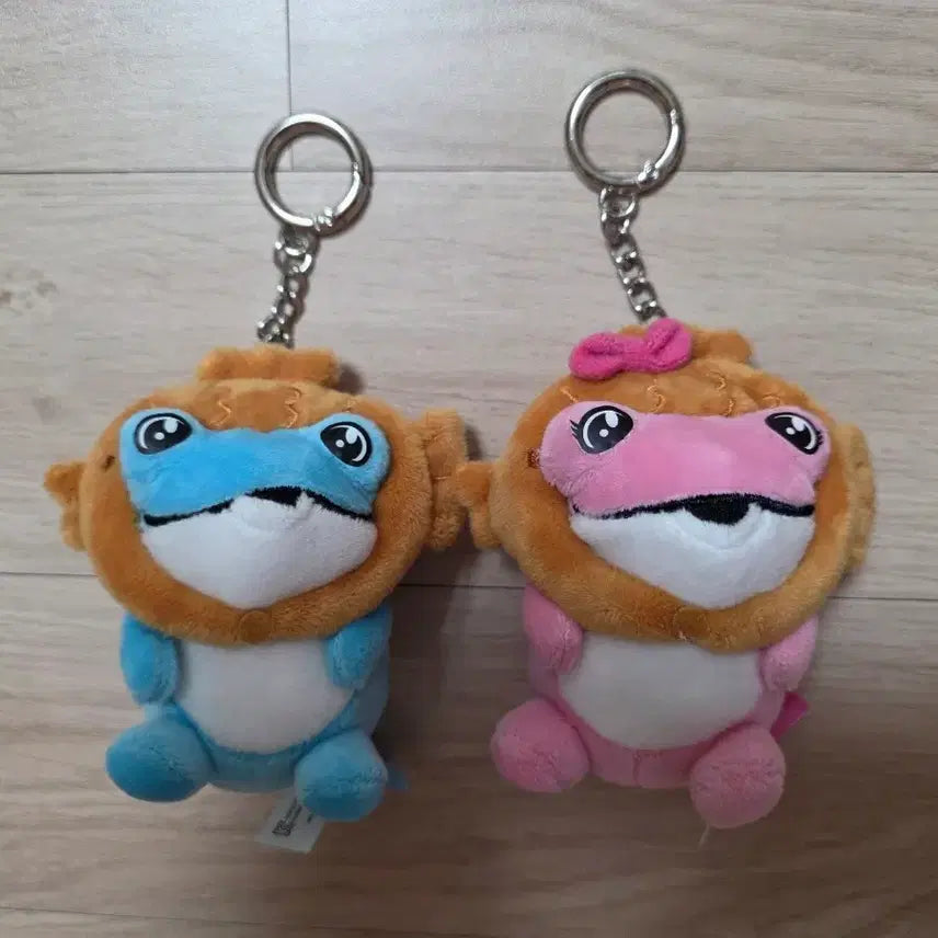 [BUNJANG] Jinro Tokebi (Toad) Bungeoppang Keyring & Doll Set / (새상품) 진로 두꺼비 두껍상회 굿즈 붕어빵 두꺼비 키링 인형 세트