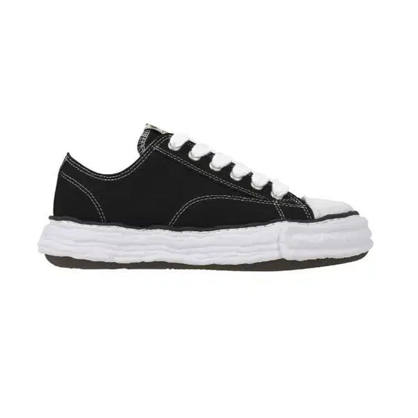[BUNJANG] Mihara Yasuhiro Peterson 23 OG Sole Canvas Low Top Sneakers Black Size 41 / 미하라 야스히로 피터슨23 OG 솔 캔버스 로우탑 A11FW702 블랙 41 사이즈