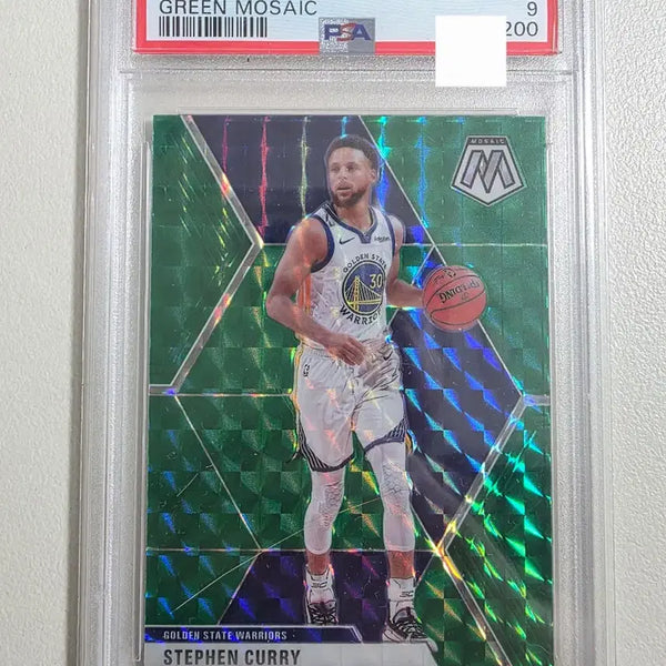 [BUNJANG] Stephen Curry 2019-20 Panini Green Mosaic Card PSA 9 / 2019-20 nba 스테판 커리 파니니 그린 모자익 카드 psa 9