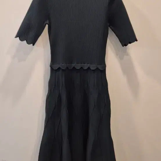 [BUNJANG] Sandro Khaki Knit Dress / 산드로 2카키 니트원피스