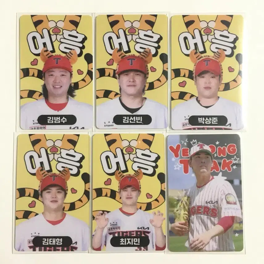 [BUNJANG] Kia Tigers Cheering Squad 'Hot Summer' Photocard / 기아 타이거즈 포카 양도 어흥 핫썸머