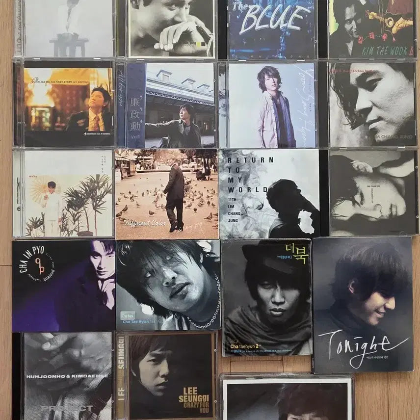 [BUNJANG] Various Korean Celebrities - 90s & 2000s Album Collection / 김민종 김태욱  안재모 연정훈 임창정  이승기 차인표 차태현