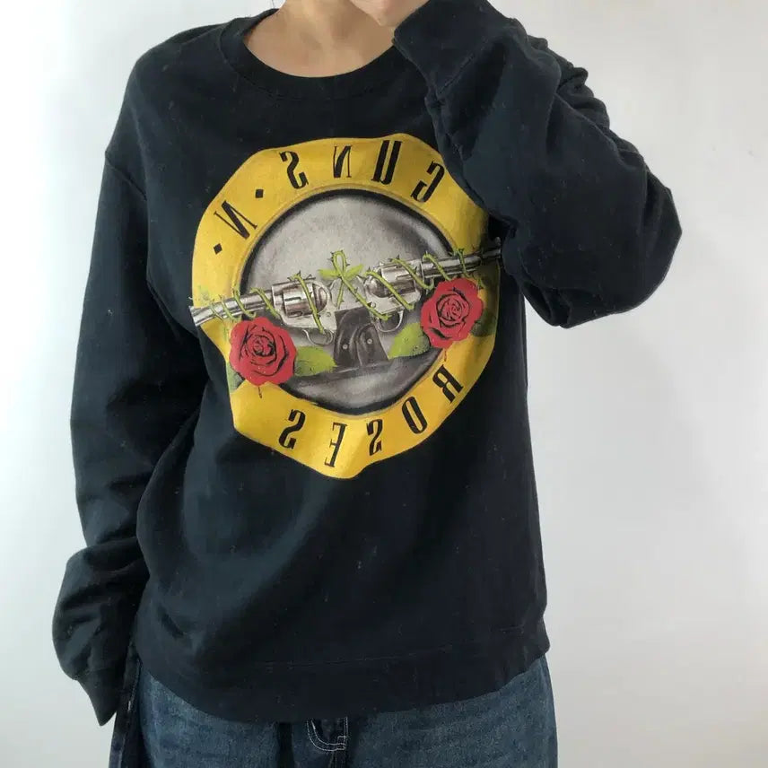 [BUNJANG] Guns N' Roses Sweatshirt / [L] 건즈앤로지스 맨투맨